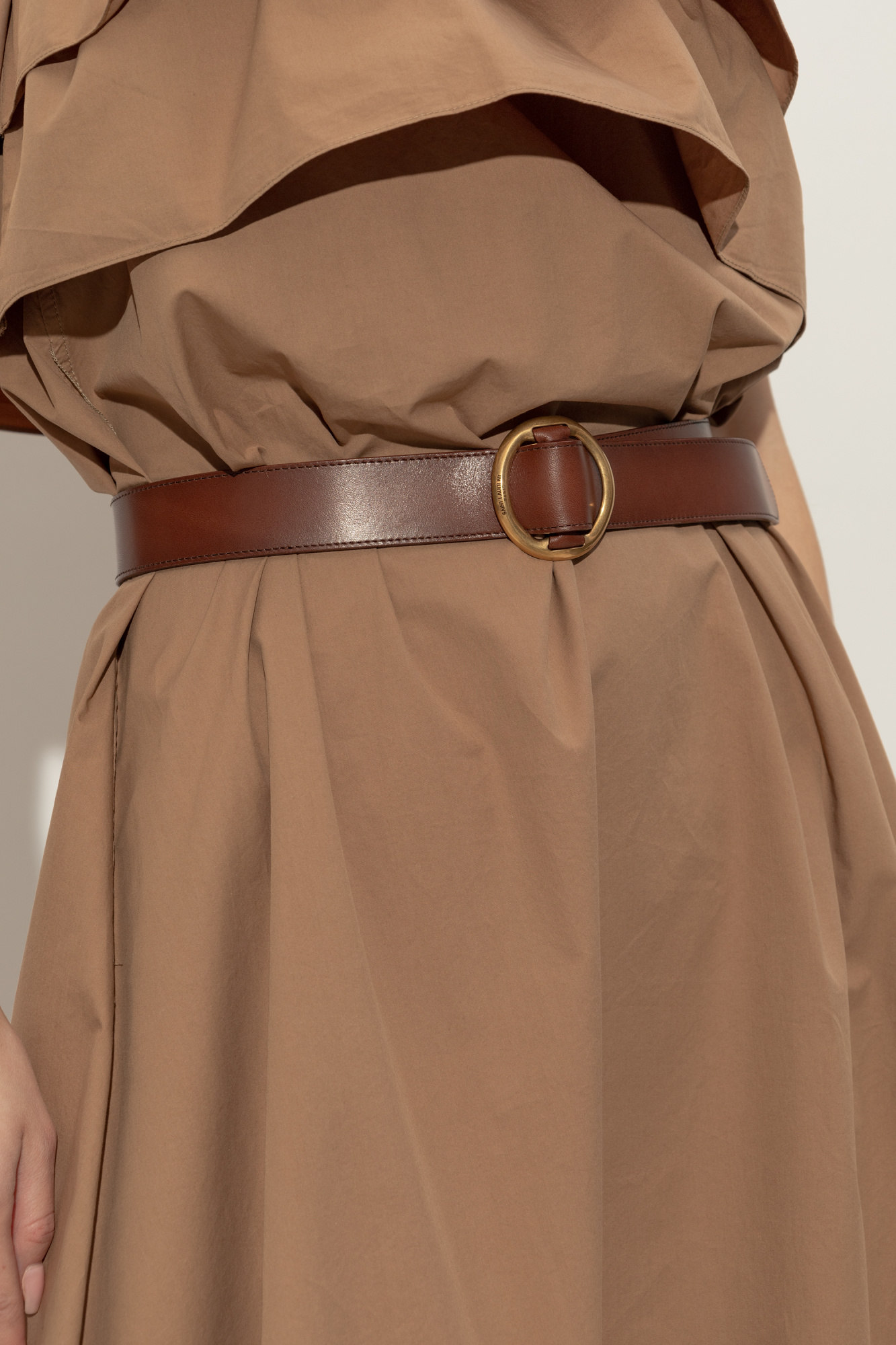 ベルト Saint Laurent SS25 Leather belt (820001AADBP 2447) Brown Leather belt Saint Laurent - Vitkac AS